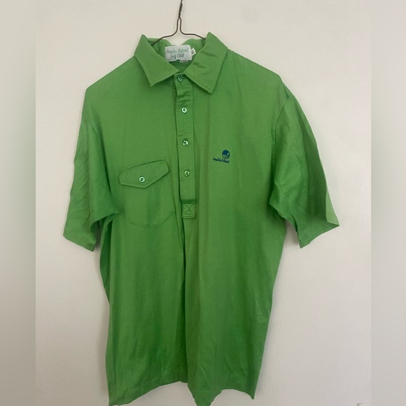 Other - Vintage green Amelia island golf club polo shirt-size X-Large